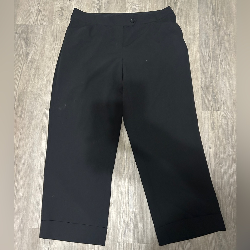 Avenue Stretch Black Trousers